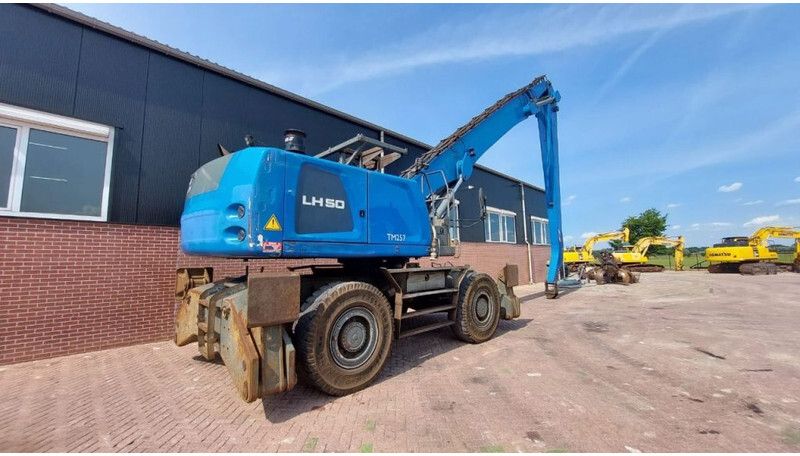 2017 Liebherr LH50M material handler, rear three-quarter view 2017 Liebherr LH50M material handler, rear three-quarter view