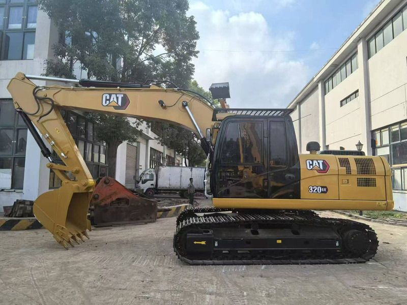 2024 Caterpillar 320GX crawler excavator, side view