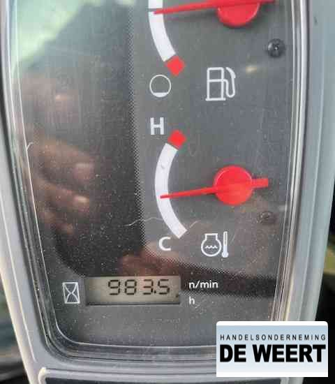 2022 Kubota KX027-4 mini excavator instrument cluster