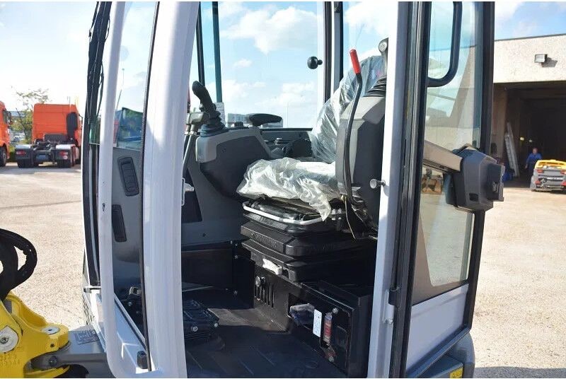2021 Wacker Neuson EZ36 mini excavator cab interior view 2021 Wacker Neuson EZ36 mini excavator cab interior view
