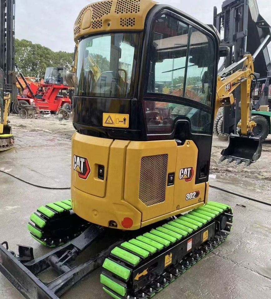 2024 Caterpillar 302CR mini excavator, front three-quarter view 2024 Caterpillar 302CR mini excavator, front three-quarter view
