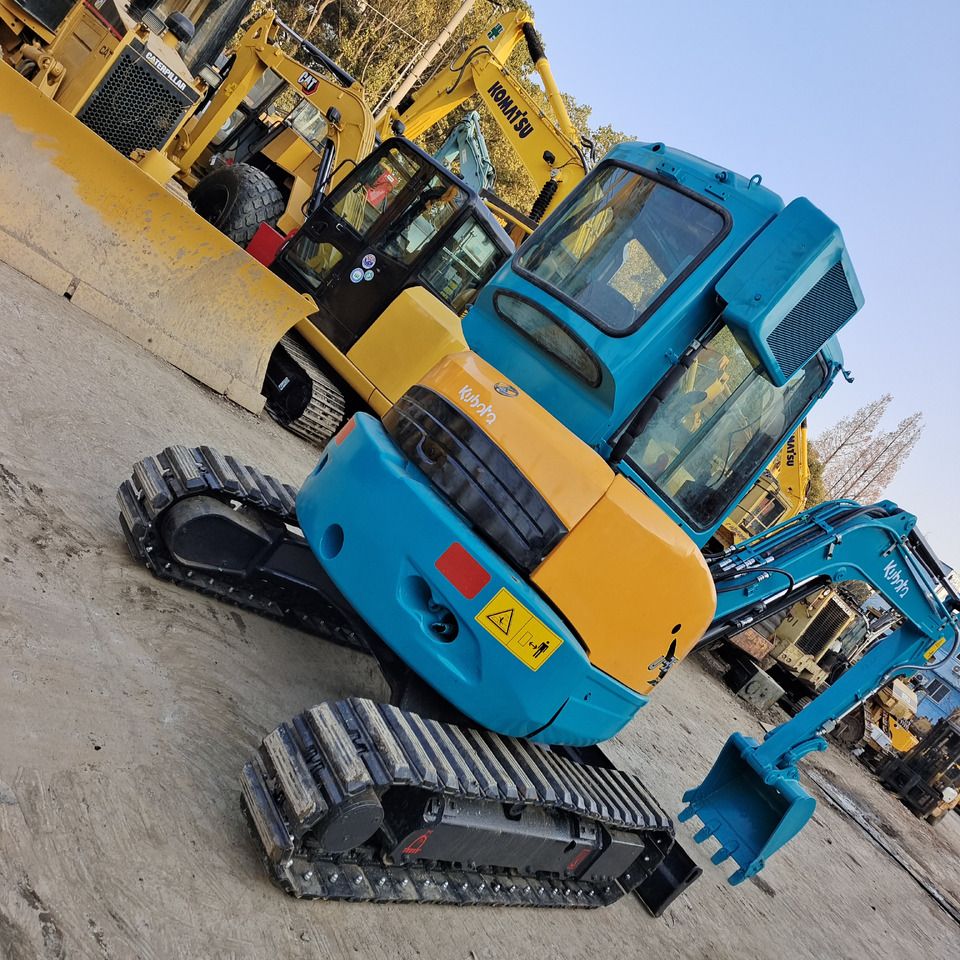 2023 Kubota Mini Excavator, rear three-quarter view