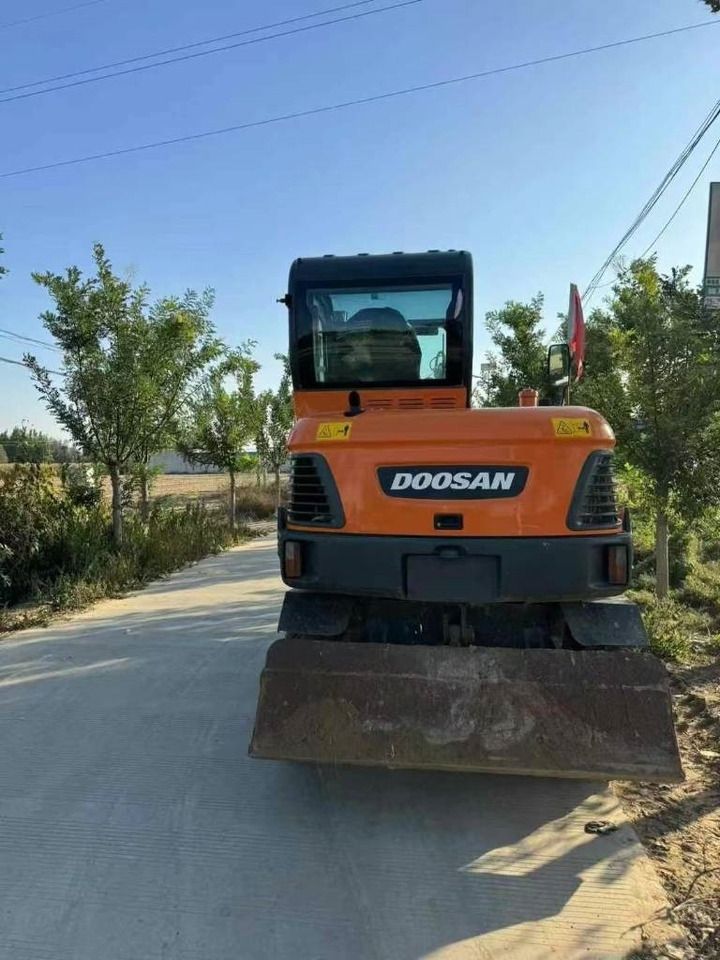 2024 Doosan DX60 crawler excavator rear view