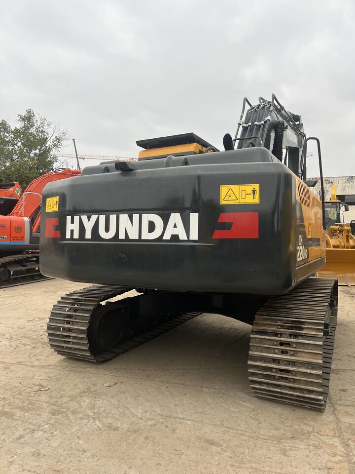 2026 Hyundai HX220HD crawler excavator rear view