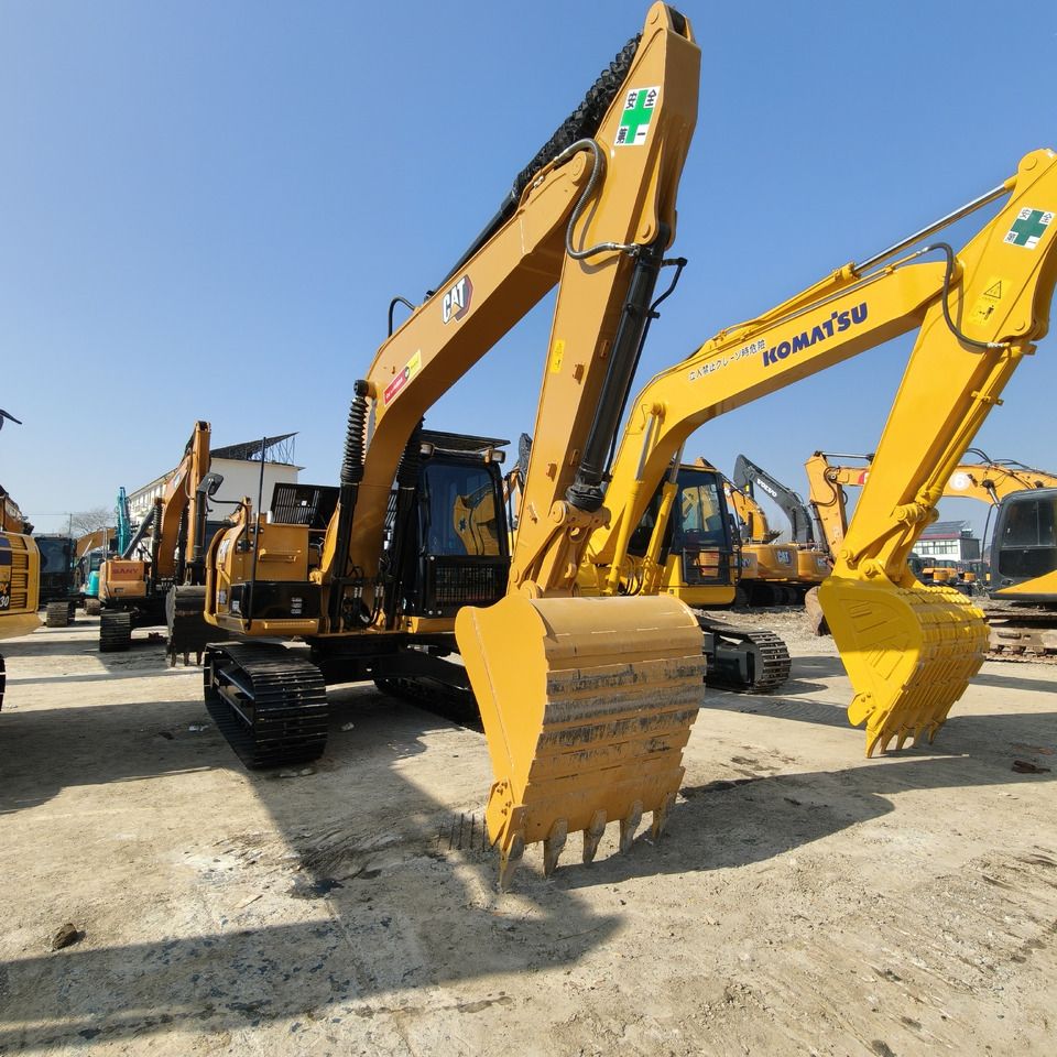 2024 Caterpillar 312D crawler excavator, front three-quarter view 2024 Caterpillar 312D crawler excavator, front three-quarter view