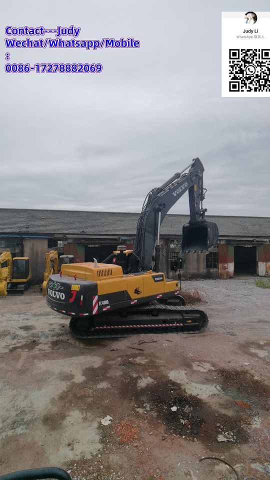 2022 Volvo EC480D crawler excavator, rear three-quarter view 2022 Volvo EC480D crawler excavator, rear three-quarter view