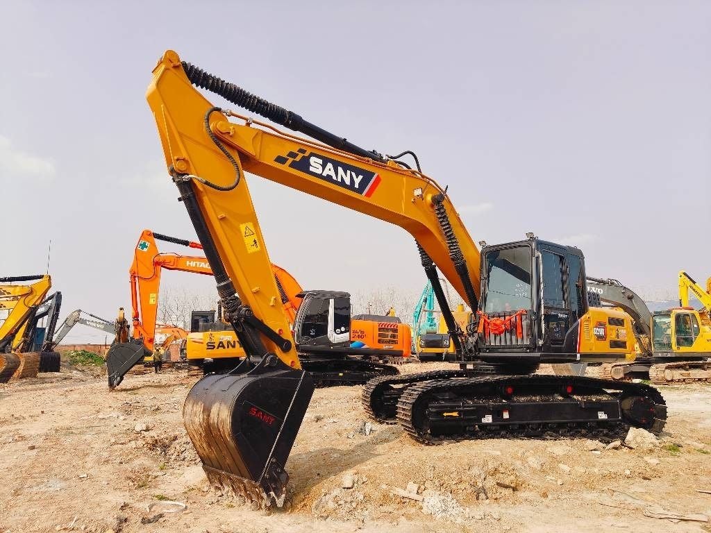 2024 Sany SY215C crawler excavator, side view