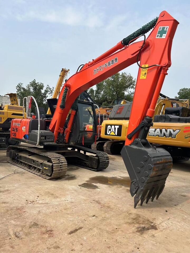 2024 Hitachi Zaxis 120 crawler excavator, side view 2024 Hitachi Zaxis 120 crawler excavator, side view