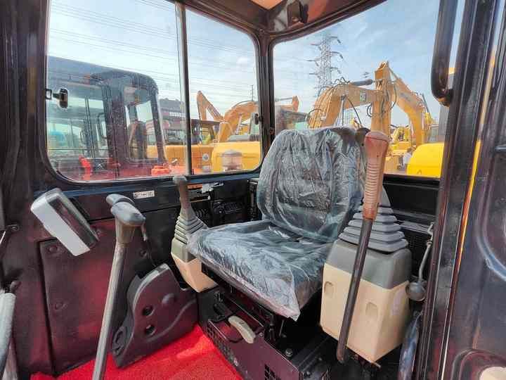 2024 Doosan DH55 mini excavator interior view