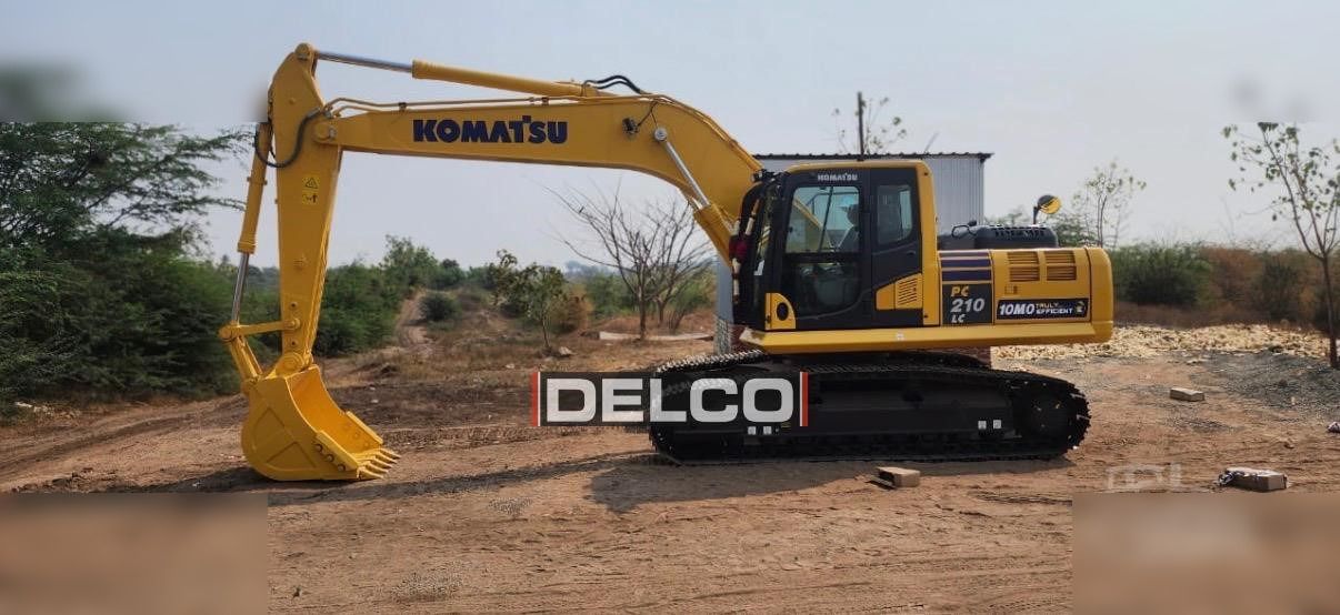 2026 Komatsu PC210LC-10 crawler excavator side view