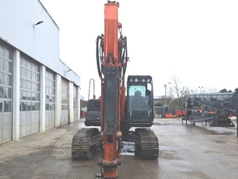 2016 Hitachi ZX210 LC-5 crawler excavator, front view 2016 Hitachi ZX210 LC-5 crawler excavator, front view
