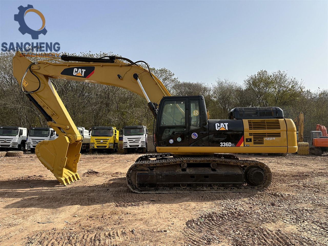 2023 Caterpillar 336D2L crawler excavator, side view 2023 Caterpillar 336D2L crawler excavator, side view