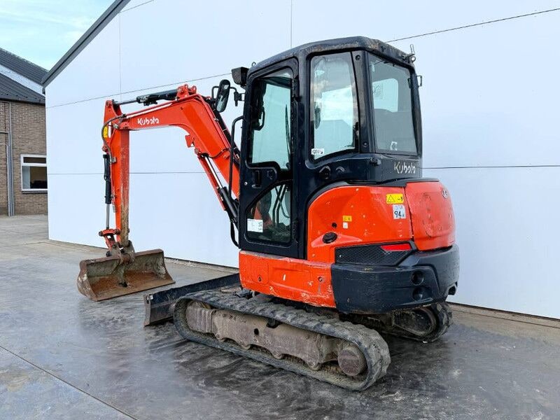 2020 Kubota KX037-4 mini excavator, rear three-quarter view 2020 Kubota KX037-4 mini excavator, rear three-quarter view