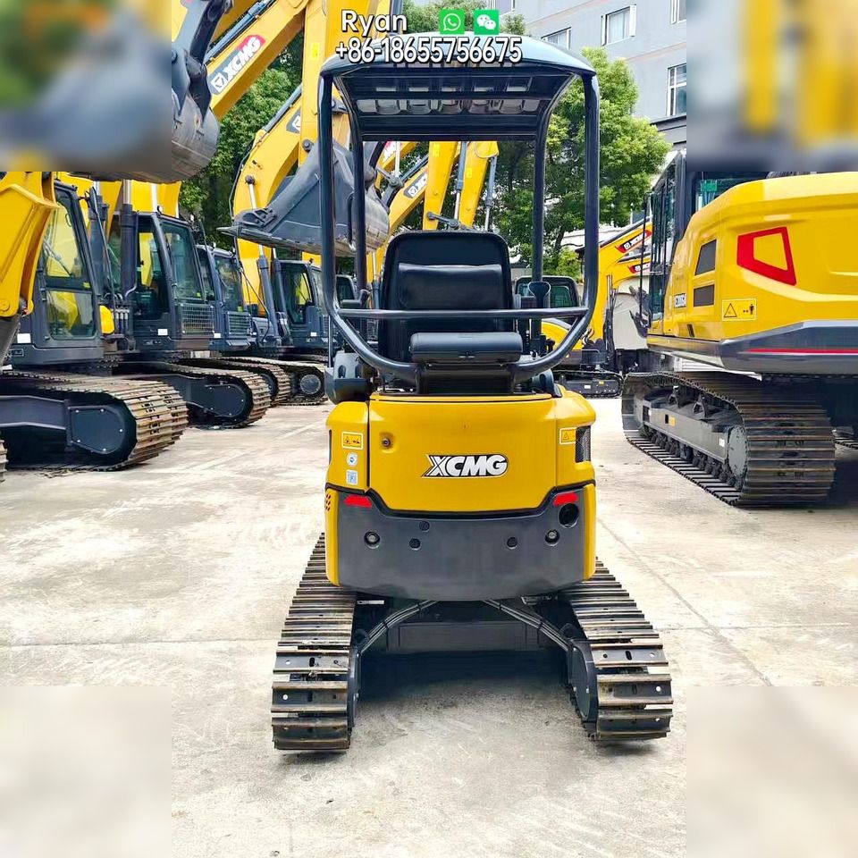 2025 XCMG XE17U mini excavator rear view 2025 XCMG XE17U mini excavator rear view
