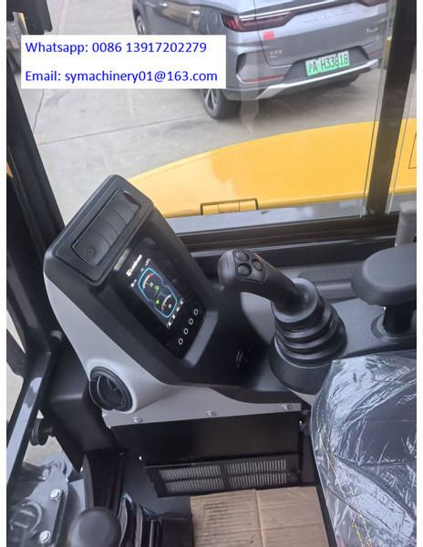 2025 LiuGong 9035FZTS mini excavator interior cab view