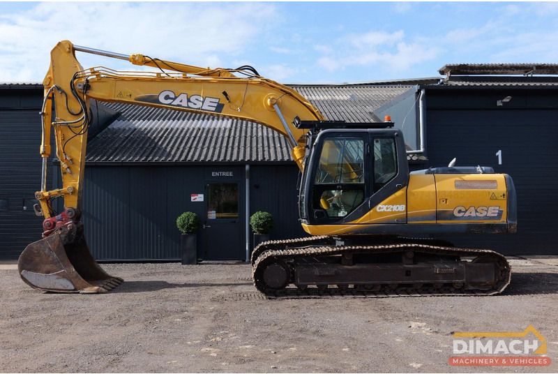 2011 CASE CX210B crawler excavator, side view