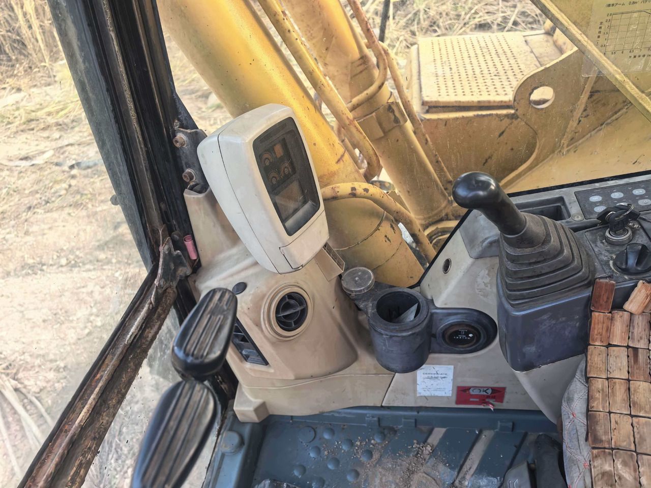 2011 Caterpillar 320C crawler excavator interior cab view 2011 Caterpillar 320C crawler excavator interior cab view