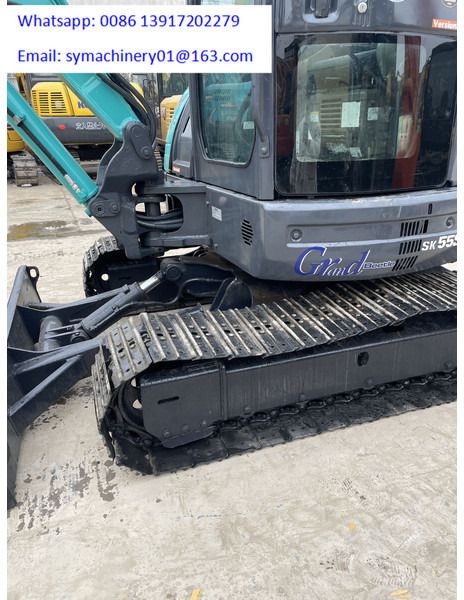 2020 Kobelco SK55SR mini excavator side view 2020 Kobelco SK55SR mini excavator side view