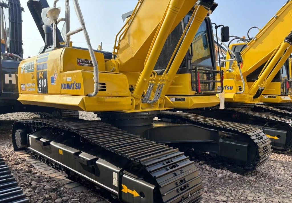 2022 Komatsu PC210LC-8 crawler excavator, side profile view