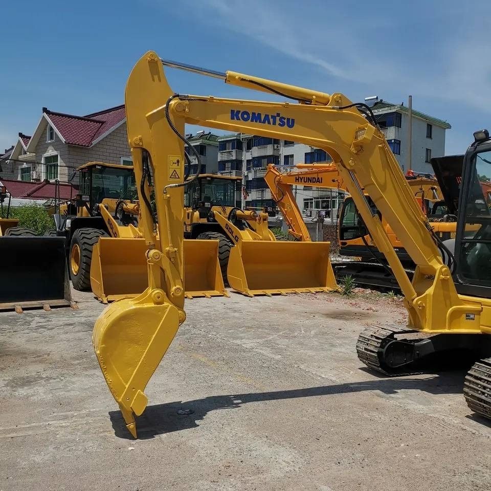 2020 Komatsu PC50MR-2 mini excavator, side view