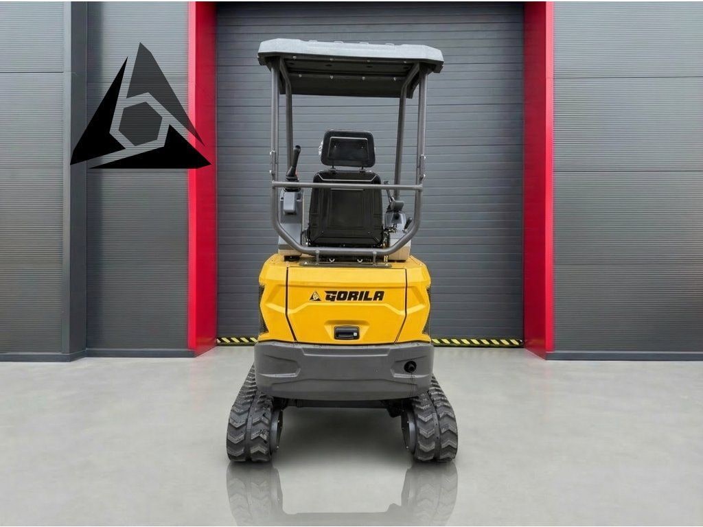 2026 Gorila G-18SE I PRO mini excavator, rear view 2026 Gorila G-18SE I PRO mini excavator, rear view