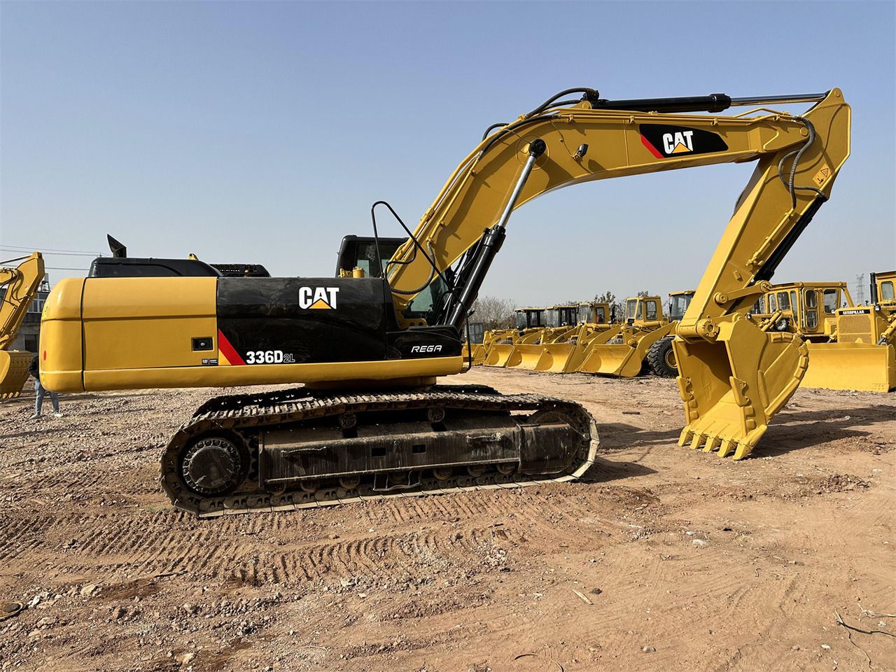 2023 Caterpillar 336D2L crawler excavator, side profile view 2023 Caterpillar 336D2L crawler excavator, side profile view