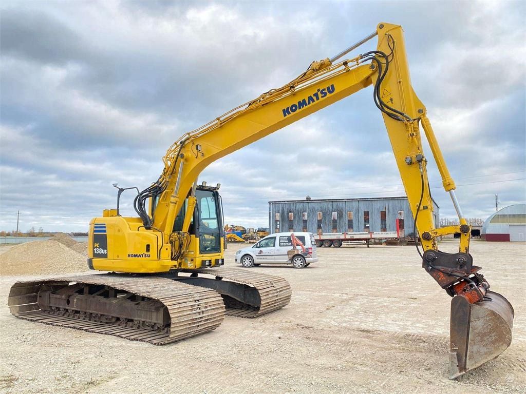 2012 Komatsu PC138US-8 crawler excavator side view