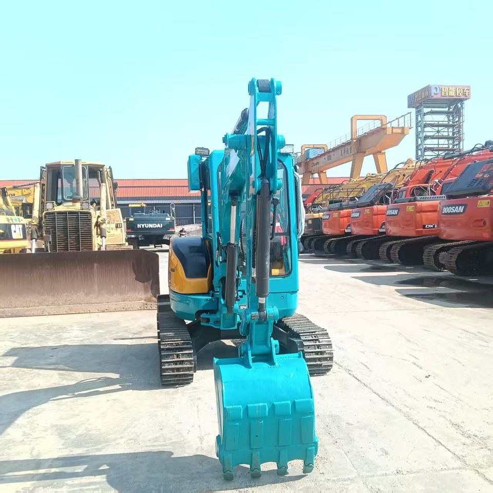 2022 Kubota U35 mini excavator, front view