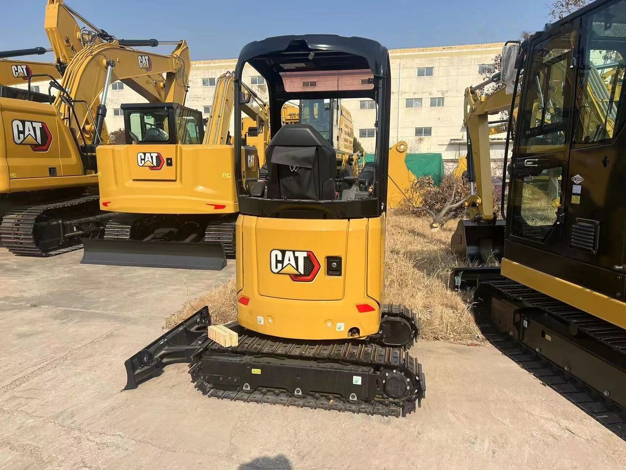 2026 Caterpillar 301.7 mini excavator, rear view 2026 Caterpillar 301.7 mini excavator, rear view