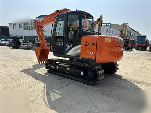 2019 Hitachi Zaxis 70 crawler excavator, side view