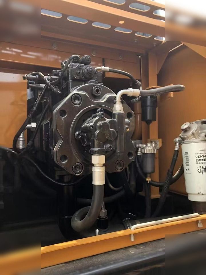 2022 Sany SY365H crawler excavator engine compartment detail