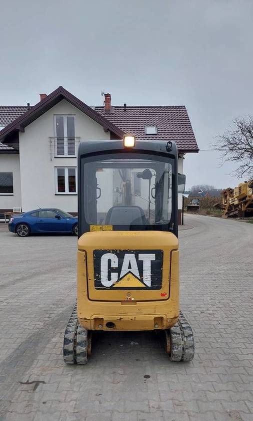 2016 Caterpillar 301.7D crawler excavator, rear view 2016 Caterpillar 301.7D crawler excavator, rear view