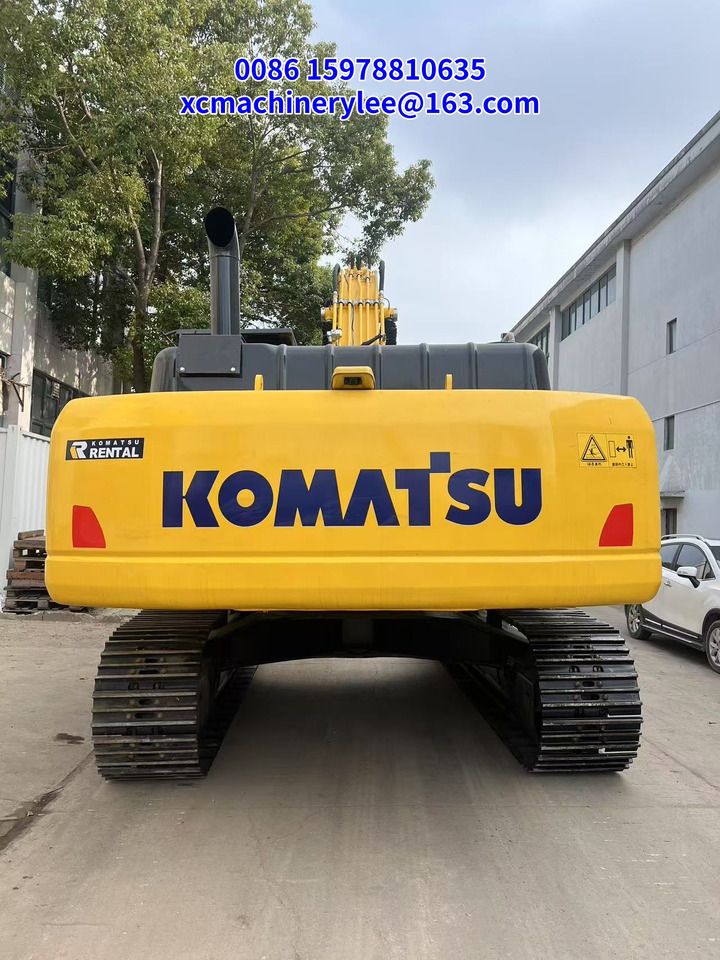 2023 Komatsu PC360 crawler excavator rear view