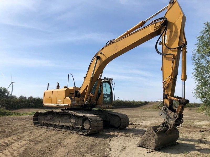 2008 Hitachi ZX280LC-3 crawler excavator, side view 2008 Hitachi ZX280LC-3 crawler excavator, side view
