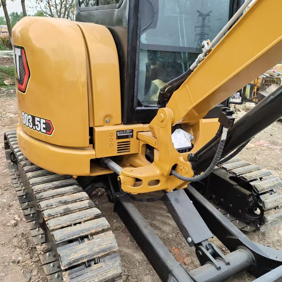 2023 Caterpillar 303.5E mini excavator side view 2023 Caterpillar 303.5E mini excavator side view