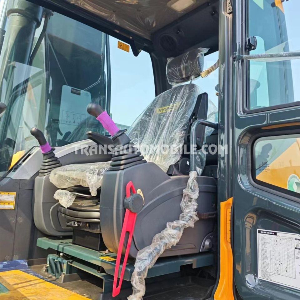 2026 Hyundai HX 245 crawler excavator cab interior view