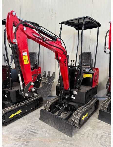 2024 JPC HT-12 mini excavator, front three-quarter view 2024 JPC HT-12 mini excavator, front three-quarter view
