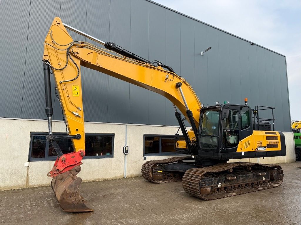 2021 Sany SY265C LC crawler excavator side view