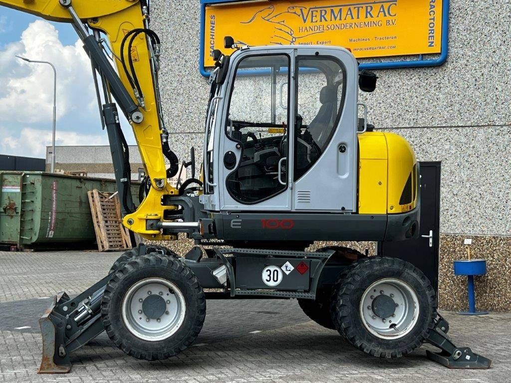 2019 Wacker Neuson EW100 wheel excavator side view 2019 Wacker Neuson EW100 wheel excavator side view