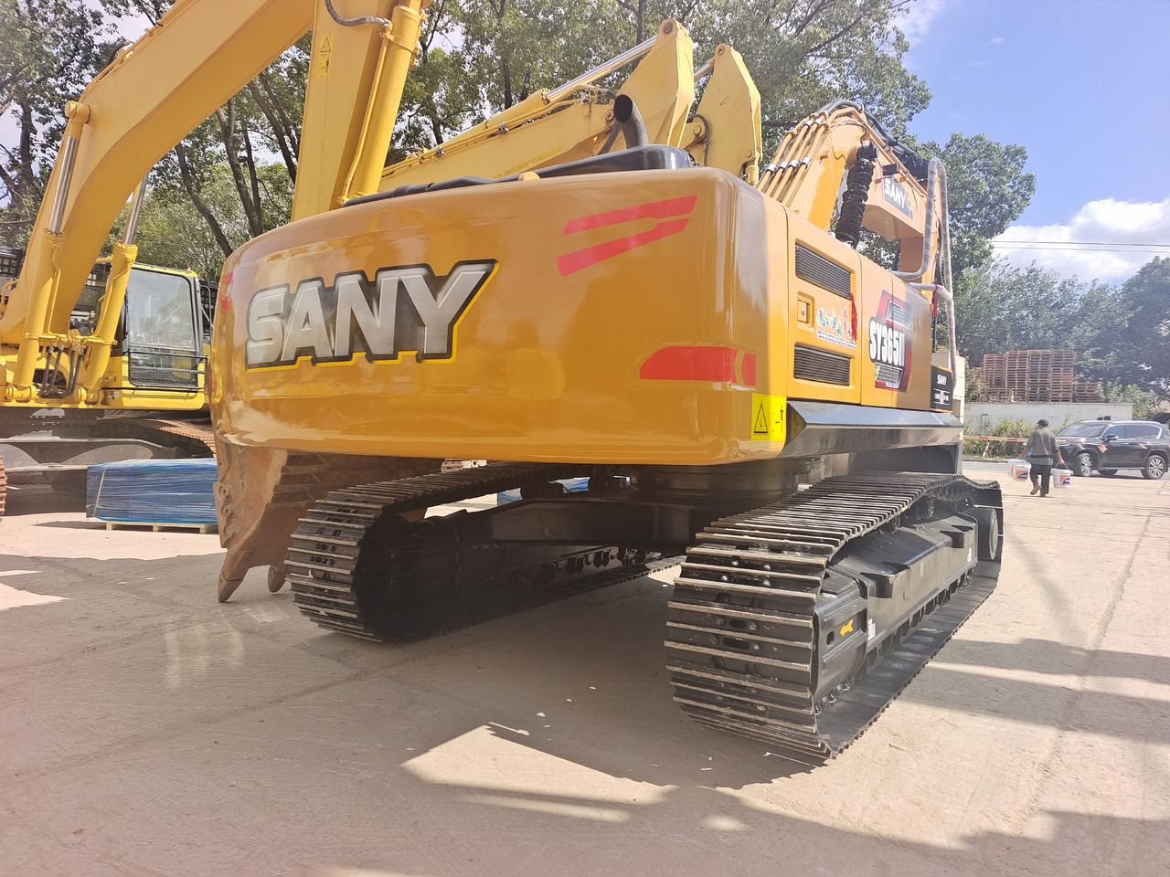 2024 Sany SY365H crawler excavator, rear view 2024 Sany SY365H crawler excavator, rear view