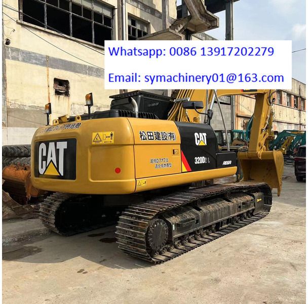 2025 Caterpillar 320D2L гусеничный экскаватор, вид сзади три четверти 2025 Caterpillar 320D2L гусеничный экскаватор, вид сзади три четверти