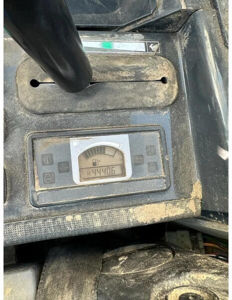 2017 Airman AX26U-6A CR mini excavator instrument panel view