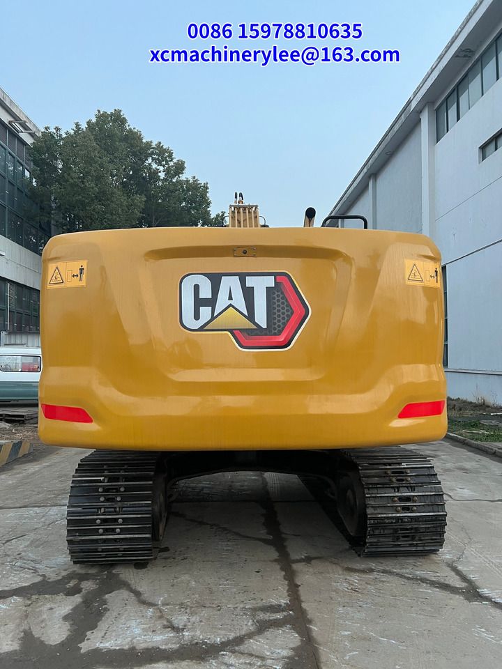 2024 Caterpillar 320GC crawler excavator rear view 2024 Caterpillar 320GC crawler excavator rear view