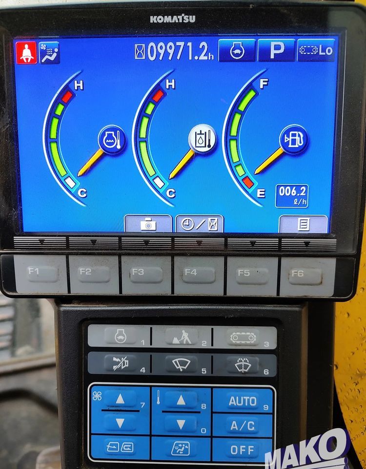 2015 Komatsu PC290LC-10 crawler excavator cab monitor display 2015 Komatsu PC290LC-10 crawler excavator cab monitor display