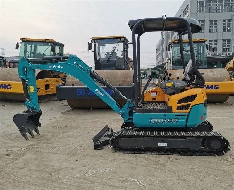 2024 Kubota U17 mini excavator, side view 2024 Kubota U17 mini excavator, side view