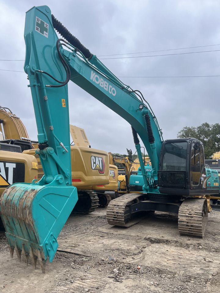 2024 Kobelco SK200-8 crawler excavator, front three-quarter view 2024 Kobelco SK200-8 crawler excavator, front three-quarter view