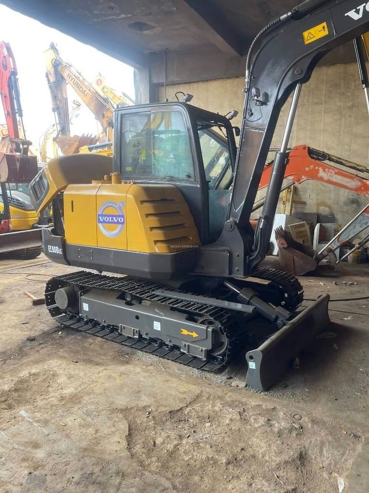2023 Volvo EC60D mini excavator, side profile view 2023 Volvo EC60D mini excavator, side profile view