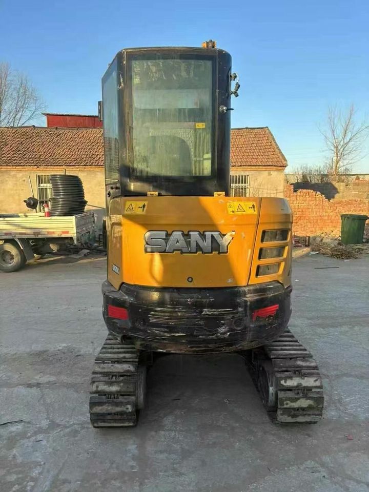 2018 Sany SY35C mini excavator, rear view 2018 Sany SY35C mini excavator, rear view