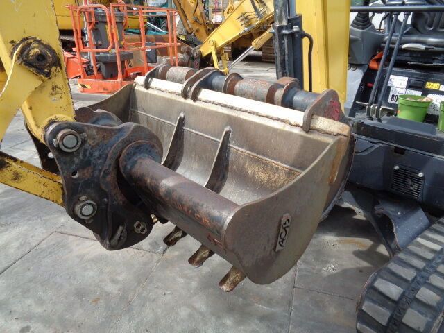 2022 Yanmar SV22 mini excavator bucket detail 2022 Yanmar SV22 mini excavator bucket detail