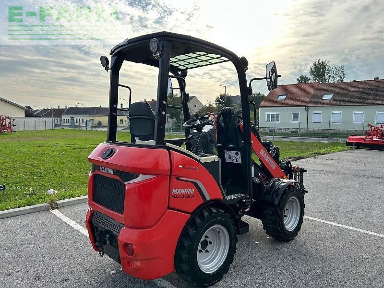 2023 Manitou MLA 2-25 H wheel loader, rear three-quarter view